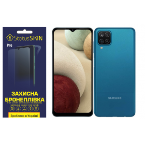 Комплект защитных пленок для Samsung Galaxy A12 32GB StatusSKIN Pro Full Cover