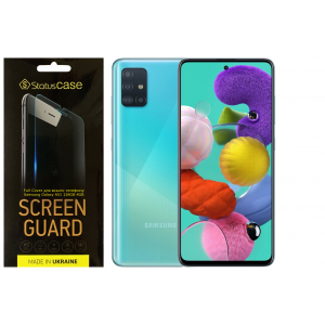 Комплект защитных пленок для Samsung Galaxy A51 128GB 4GB StatusCASE Standart Full Cover