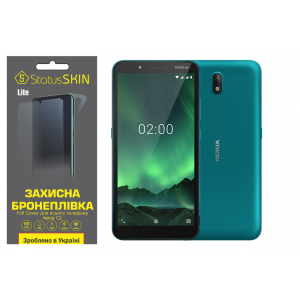 Комплект защитных пленок для Nokia C2 StatusSKIN Lite Full Cover