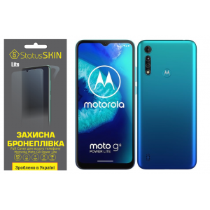 Комплект защитных пленок для Motorola Moto G8 Power Lite StatusSKIN Lite Full Cover