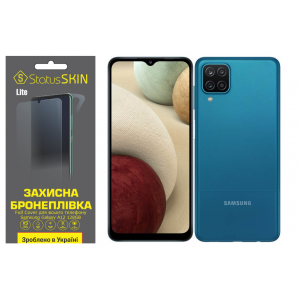 Комплект защитных пленок для Samsung Galaxy A12 128GB StatusSKIN Lite Full Cover 