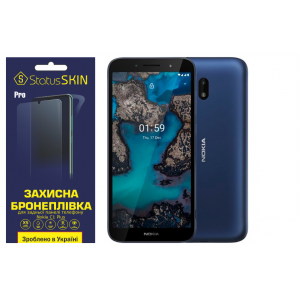 Защитная пленка для Nokia C1 Plus StatusSKIN Pro на заднюю панель