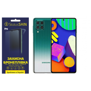 Комплект защитных пленок для Samsung Galaxy F62 StatusSKIN Pro Full Cover