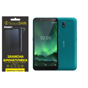 Комплект защитных пленок для Nokia C2 StatusCASE Standart Full Cover