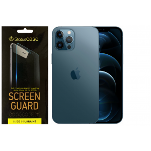 Комплект защитных пленок для Apple iPhone 12 Pro 256GB StatusCASE Standart Full Cover