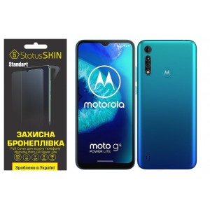 Комплект защитных пленок для Motorola Moto G8 Power Lite StatusCASE Standart Full Cover